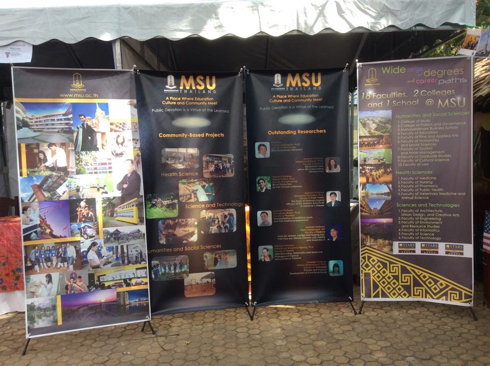 MSU Booth @ Study Abroad and Cultural Exchange Fair