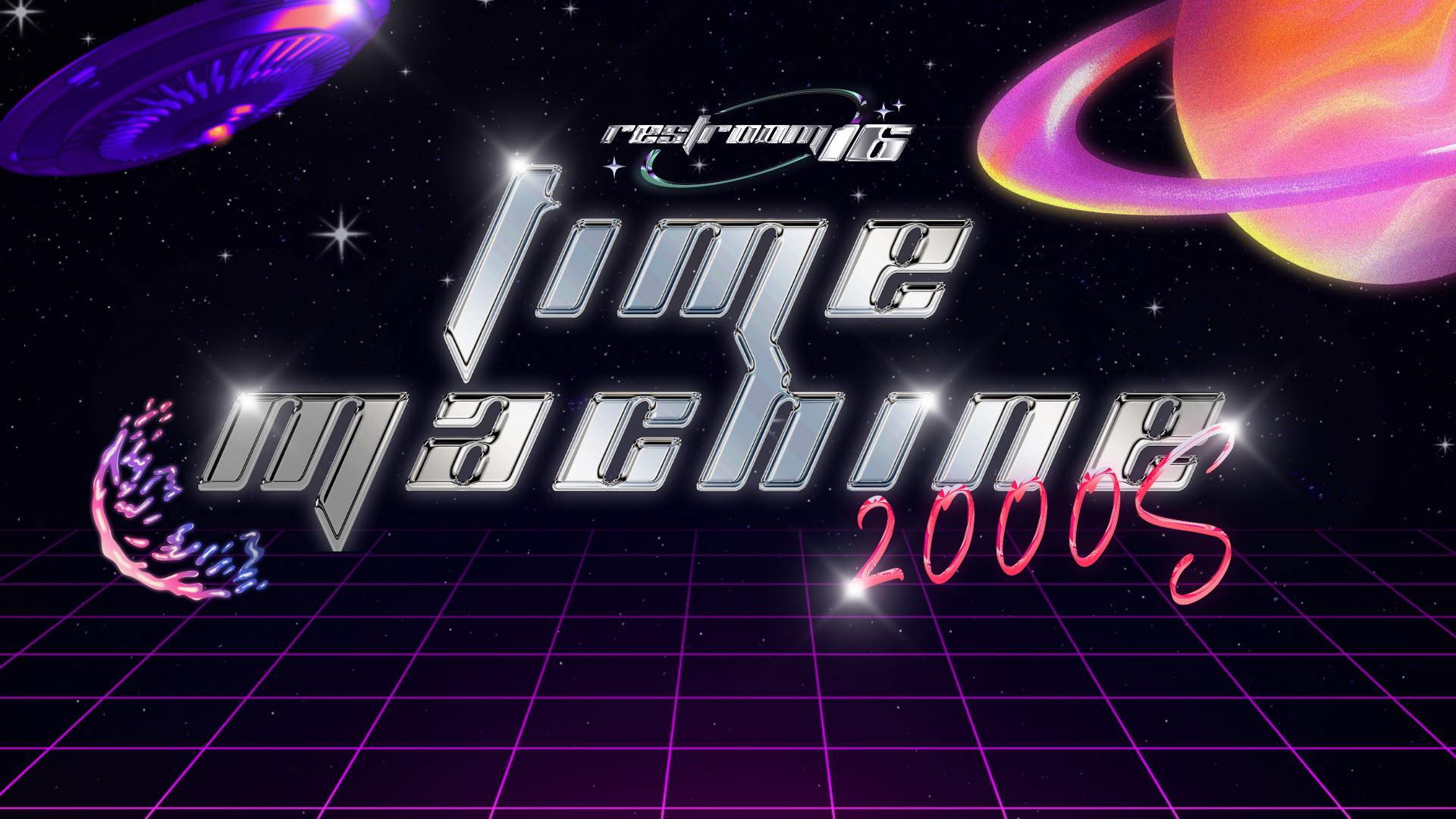 Restroom Magazine Introduction Logo - The Time Machine - Vol. 16